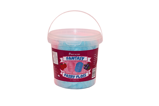 50g Tub - Original Fantasy Fairy Floss - Confectionery Delights