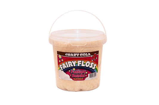 Crazy Cola 50g Tub - Fantasy Fairy Floss - Australian Fairy Floss