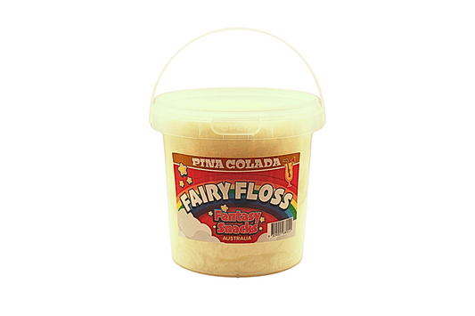 Pina Colada 50g Tub - Fantasy Fairy Floss - Confectionery Delights