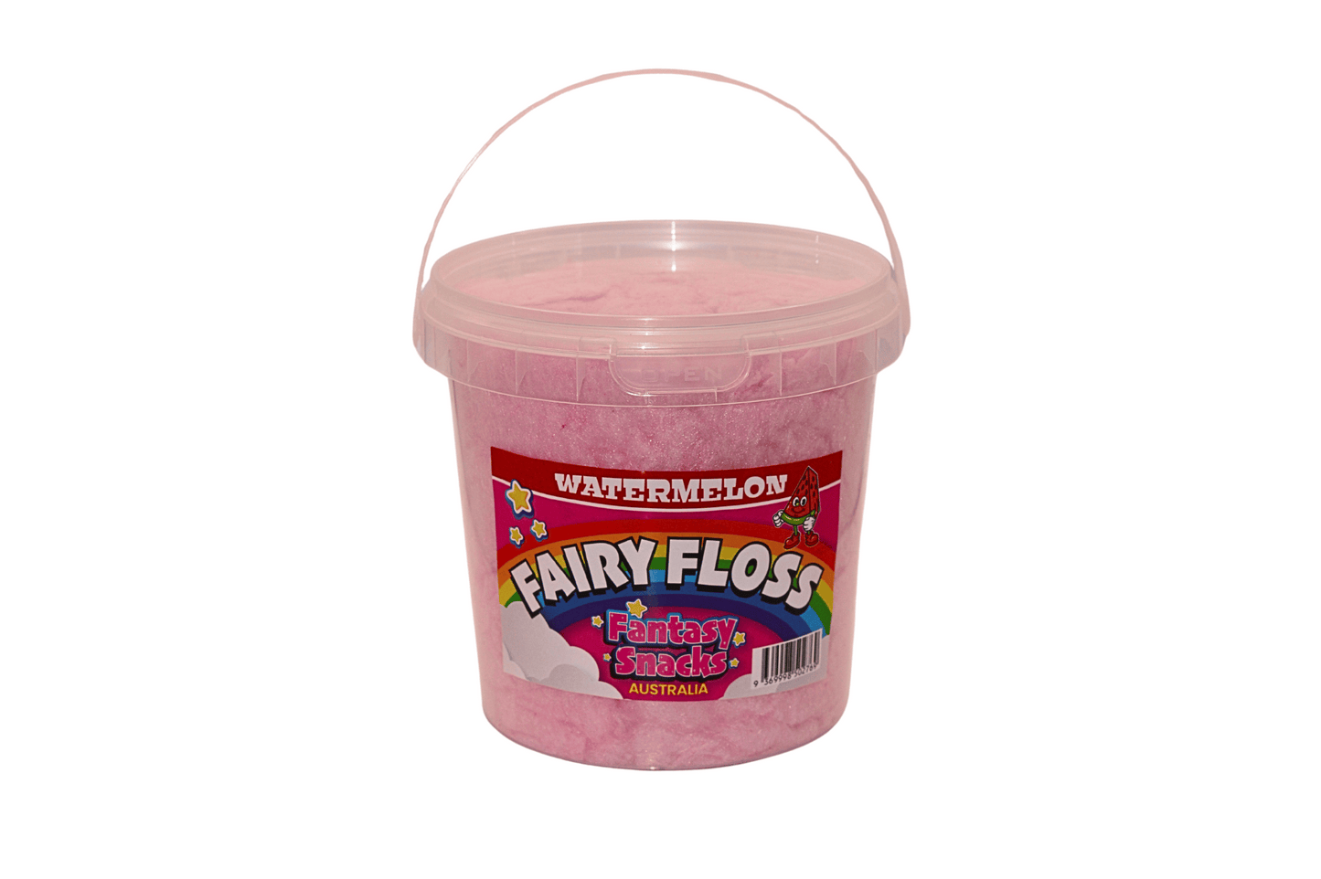 Watermelon Original 50g Tub - Fantasy Fairy Floss - Sweet Treats